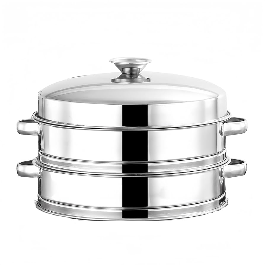 業務用　ステンレス蒸し器　せいろ　2段 業務用 ステンレス蒸し器 せいろ 2段 2段式蒸し器 角型ステンレス 電磁調理